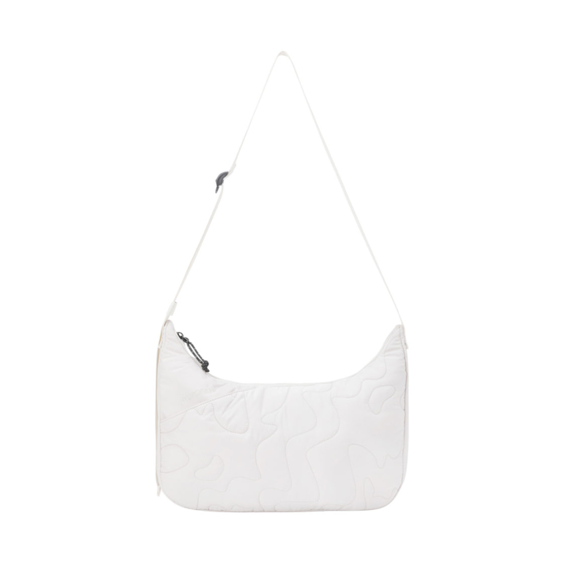H31D6BG901 HYDROGEN Contour Line Quilting Bag S Ivory