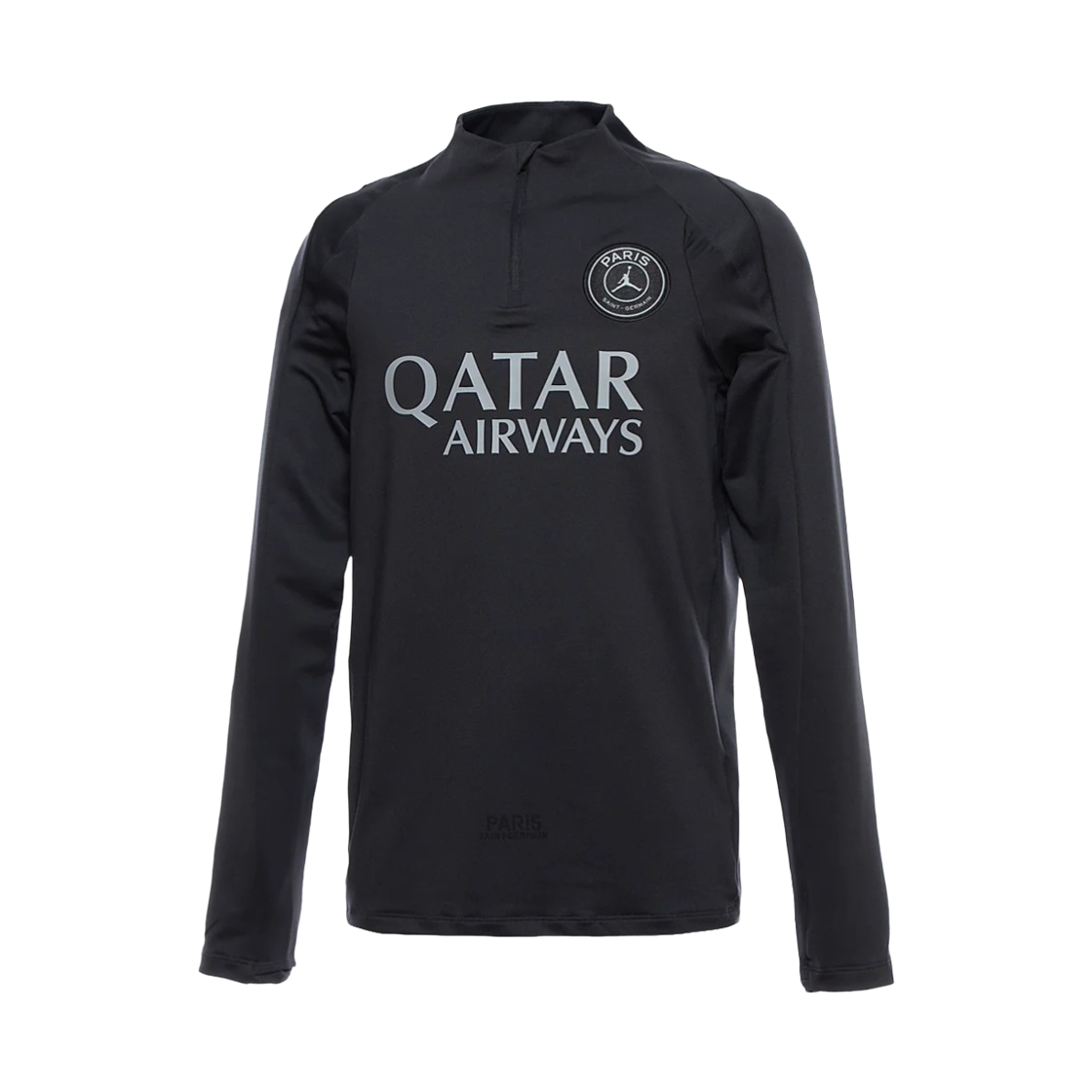 IB3646-045 Jordan x Paris Saint-Germain Dri-Fit Strike Fourth Drill Top Off Noir Particle Grey (IB3646-045) (Non Marking Ver.)