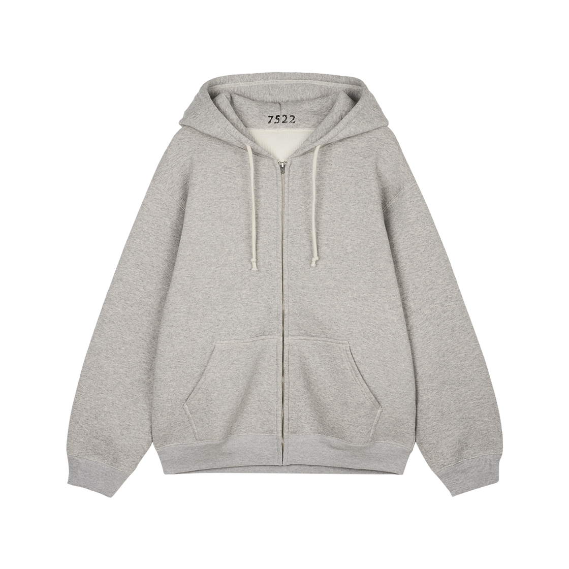 아비렉스 7522 집업 후디 그레이 - 25FW(Avirex 7522 Zipup Hoodie Grey - 25FW)