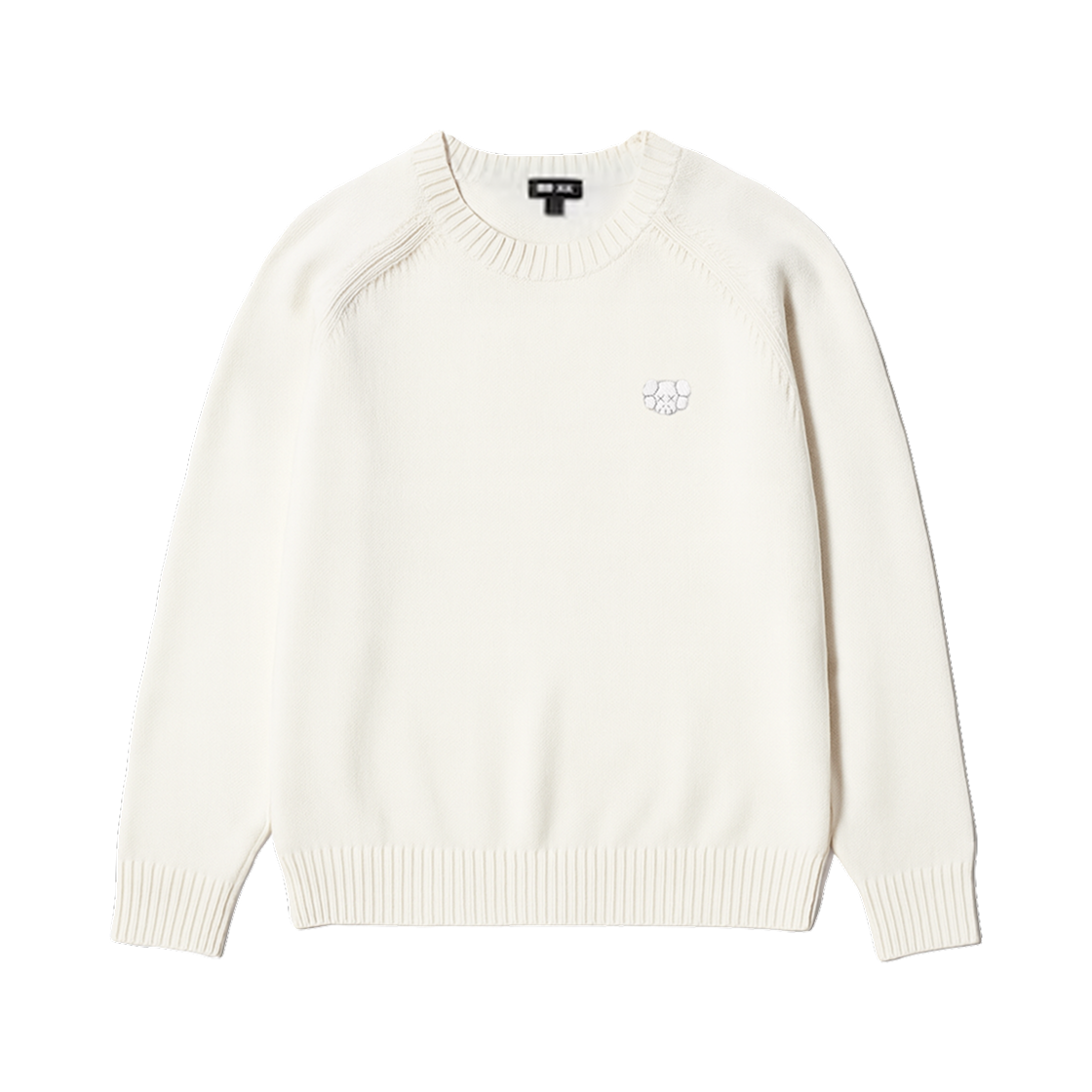 유니클로 x 카우스 램스울 크루넥 스웨터 오프 화이트 - KR(Uniqlo x Kaws Lambswool Crewneck Sweater Off White - KR)