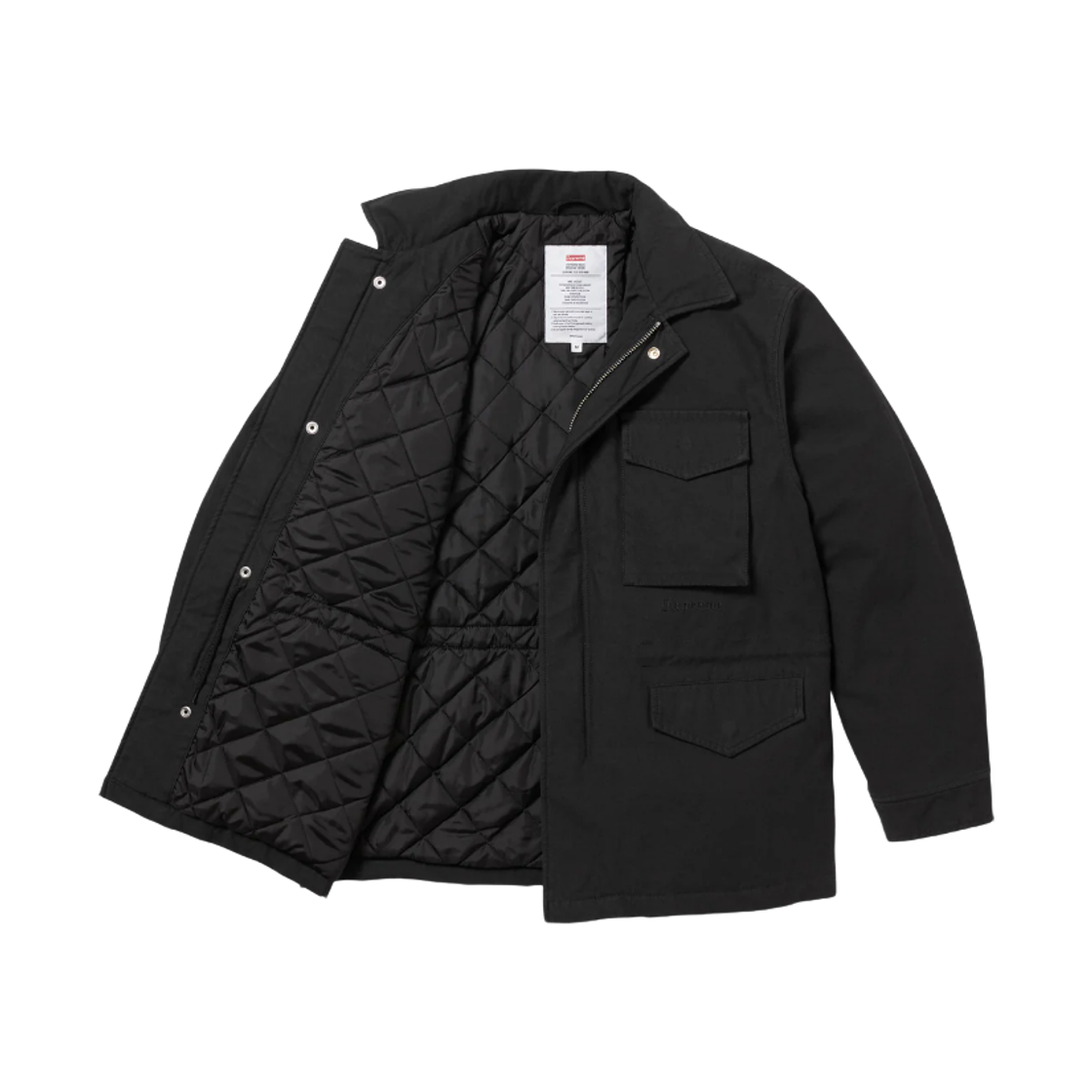 슈프림 AOI 크로스 M52 자켓 블랙 - 25FW | Supreme | KREAM