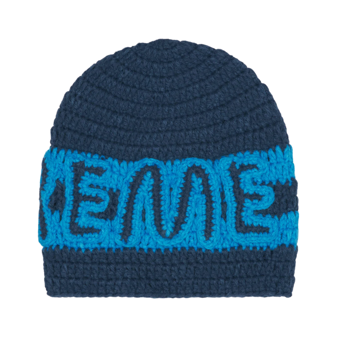 슈프림 크로쉐 로고 비니 네이비 - 25FW(Supreme Crochet Logo Beanie Navy - 25FW) - 2