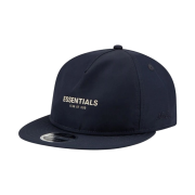 New Era x Fear of God Essentials Retro Crown 9FIFTY Strapback Navy
