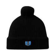(Kids) Uniqlo x Kaws Heattech Souffle Yarn Knit Cap Black