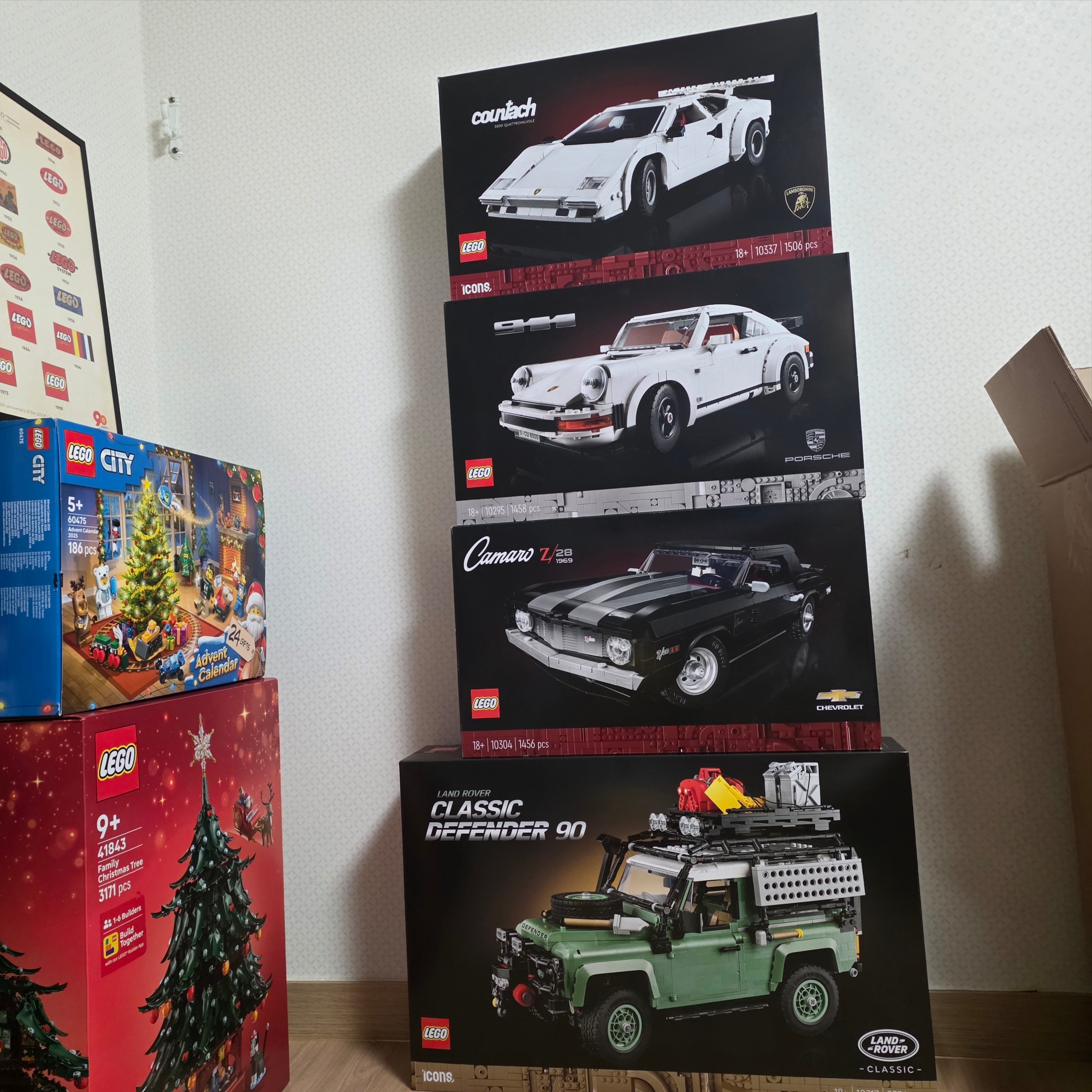 Lego Porsche 911, Lego Land Rover Classic Defender 90 착용 스타일
