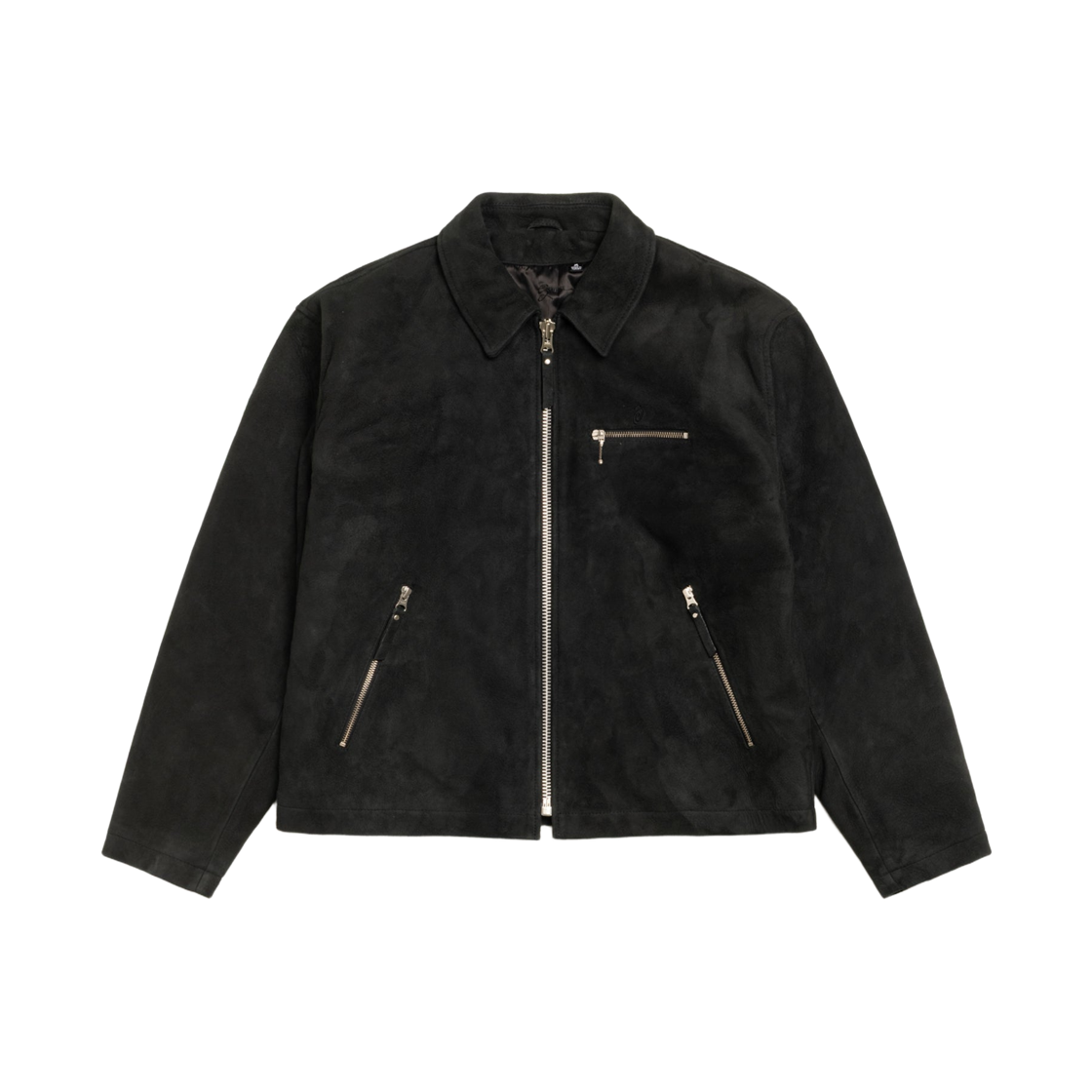 115754 Stussy Bing Jacket Suede Black
