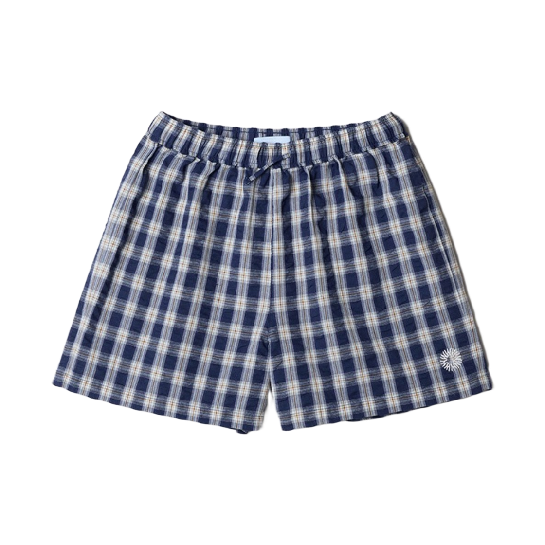 스파오 x 999휴머니티 에브리데이 체크 3부 팬츠 네이비(Spao x 999Humanity Everyday Check Three Quarter Pants Navy) - 1