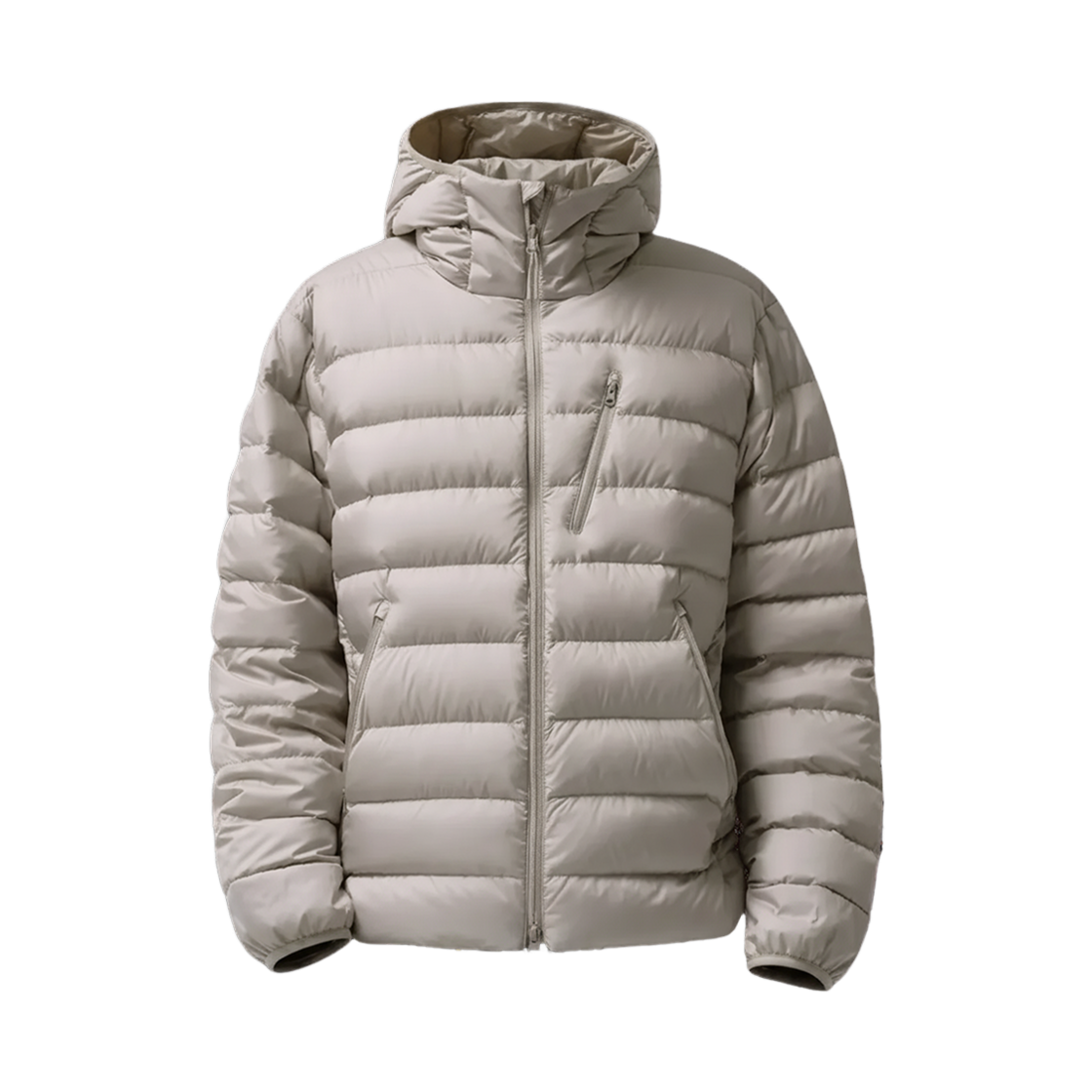 MMDDJAZ01-UI Musinsa Standard City Leisure Hooded Light Down Jacket Dusty Beige
