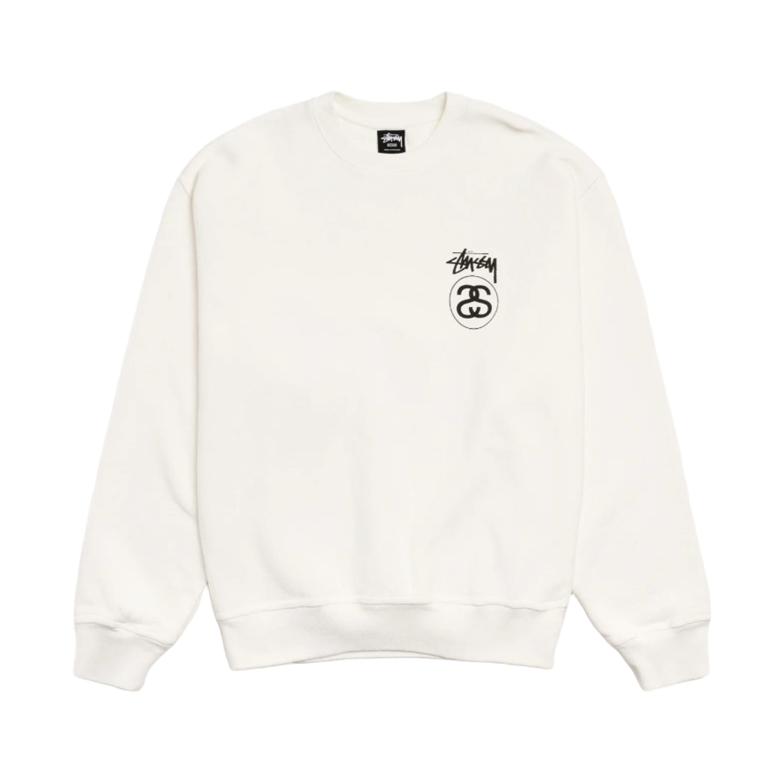 스투시 스탁 링크 크루 피그먼트 다이드 내츄럴(Stussy Stock Link Crew Pigment Dyed Natural) - 2