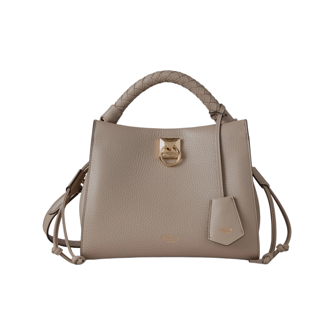 멀버리 스몰 헤비 그레인 아이리스 캐시미어 토프(Mulberry Small Heavy Grain Iris Cashmere Taupe)
