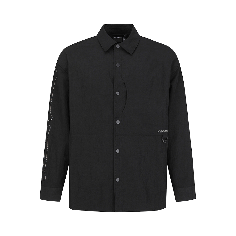 H31D3TF404 HYDROGEN Unisex Shirt Jacket Black