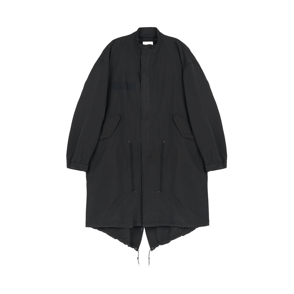 시오타 M-65 피쉬테일 파카 스톤 워시 블랙 - 25FW(Ciota M-65 Fishtail Parka Stone Wash Black - 25FW)