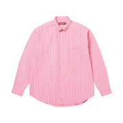 Supreme Pinstripe Shirt Pink - 25FW