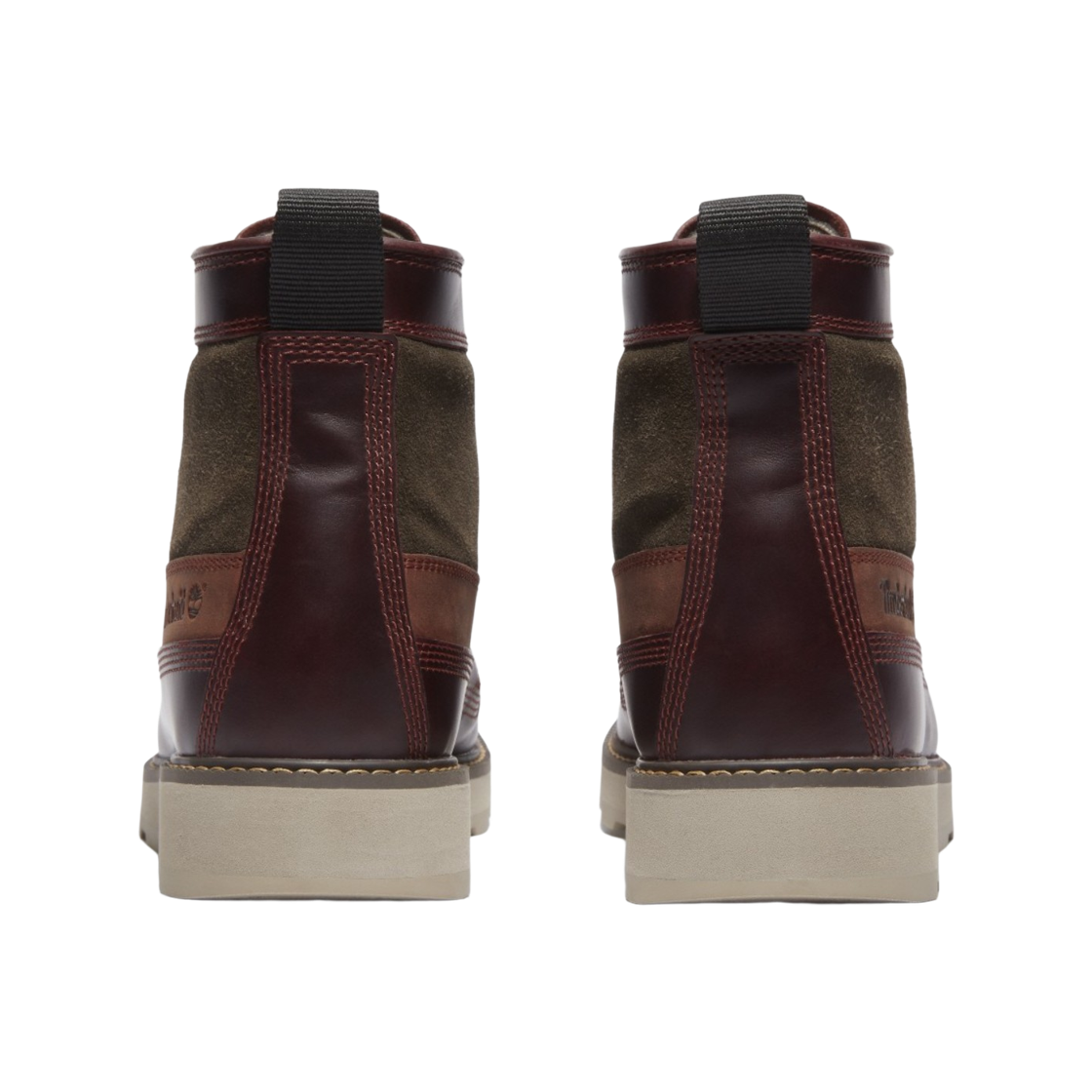 팀버랜드 브리톤 밀스 레이스 업 워터프루프 부츠 버건디(Timberland Britton Mills Lace Up Waterproof Boots Burgundy) - 3