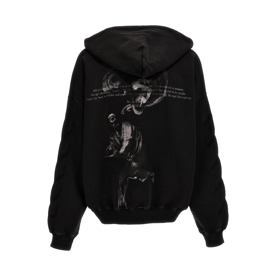 오프화이트 마태 후드 블랙(Off-White Matthew Hoodie Black) - 2