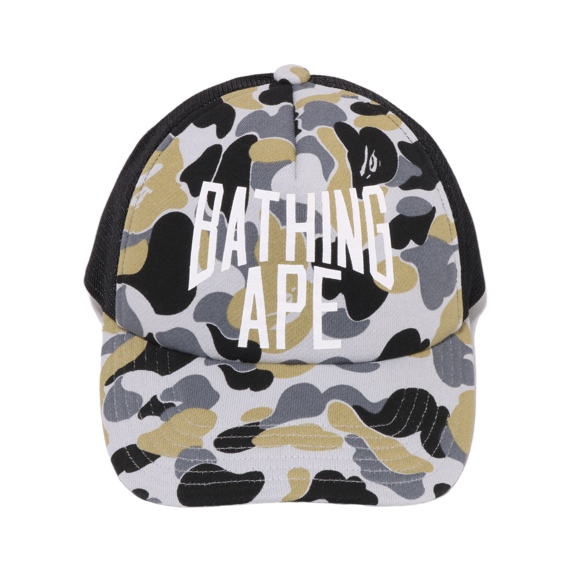 베이프 NYC 로고 메쉬 캡 그레이 - 긴자 스토어 한정(BAPE NYC Logo Mesh Cap Gray - Ginza Store Exclusive) - 2