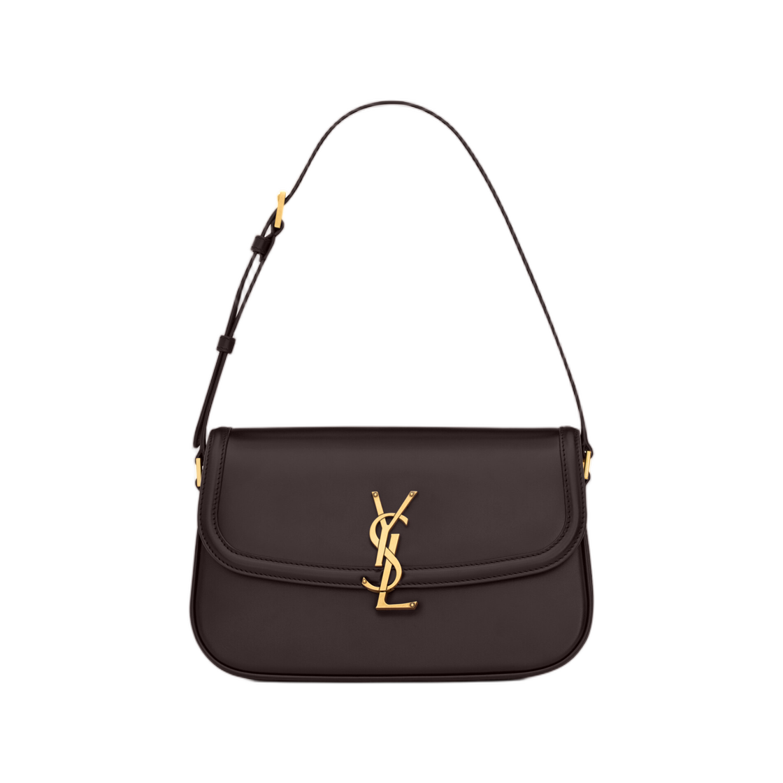 832330-0SX0W-2899 Saint Laurent Solferino Small in Box Saint Laurent Chicory Coffe