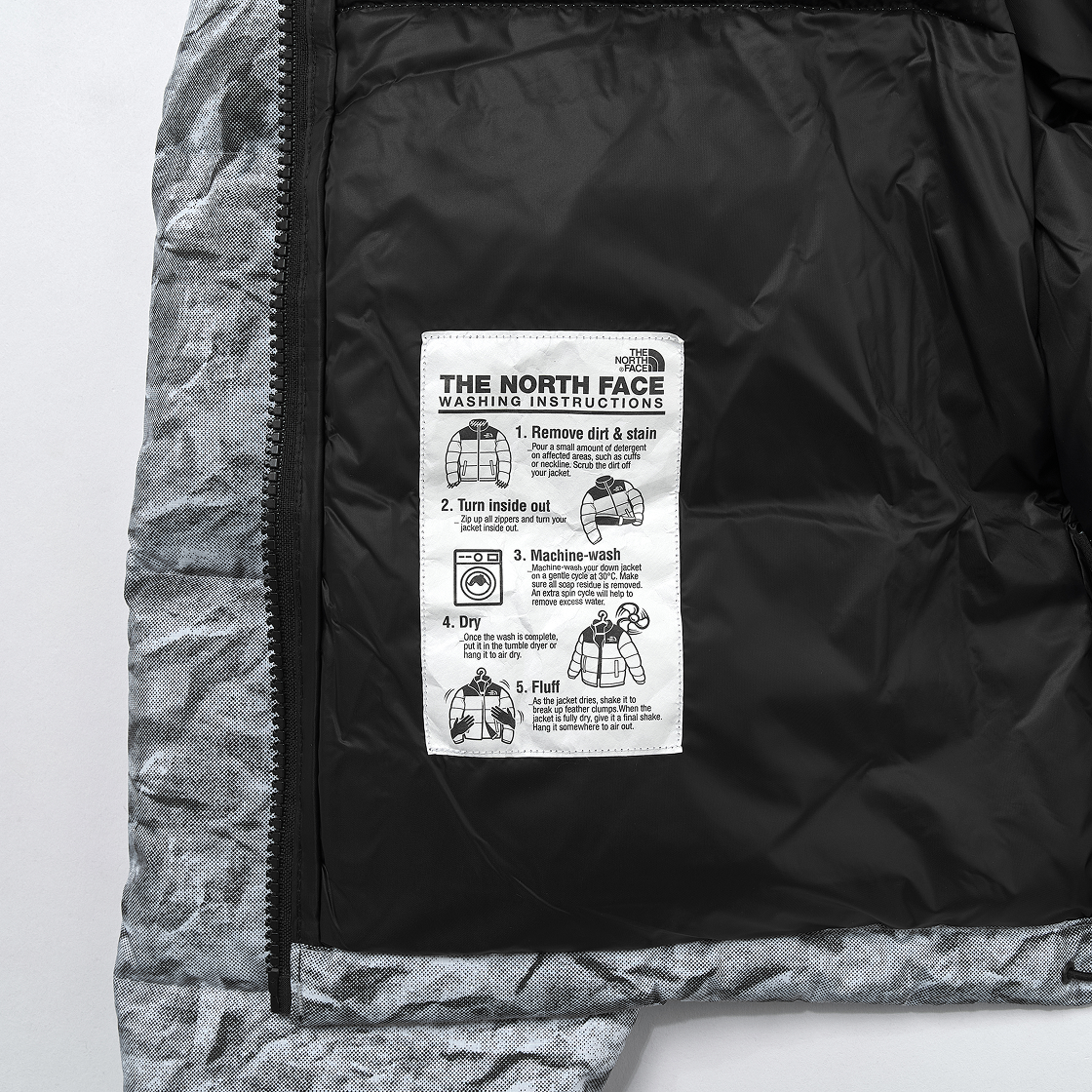 노스페이스 화이트 라벨 노벨티 눕시 다운 자켓 화이트(The North Face White Label Novelty Nuptse Down Jacket White) - 7