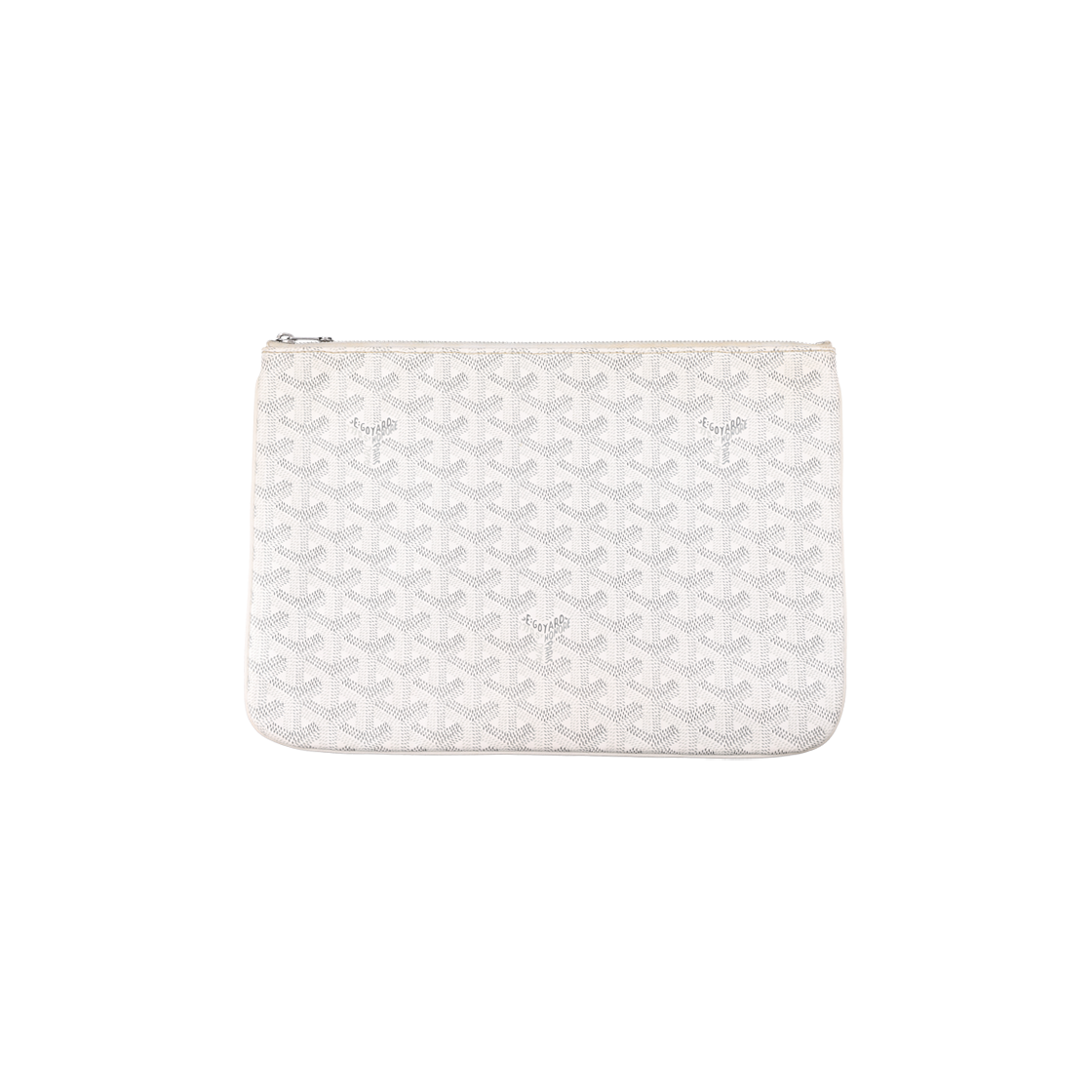 IT8VFHCFLMVM Goyard Sena Clutch Canvas White