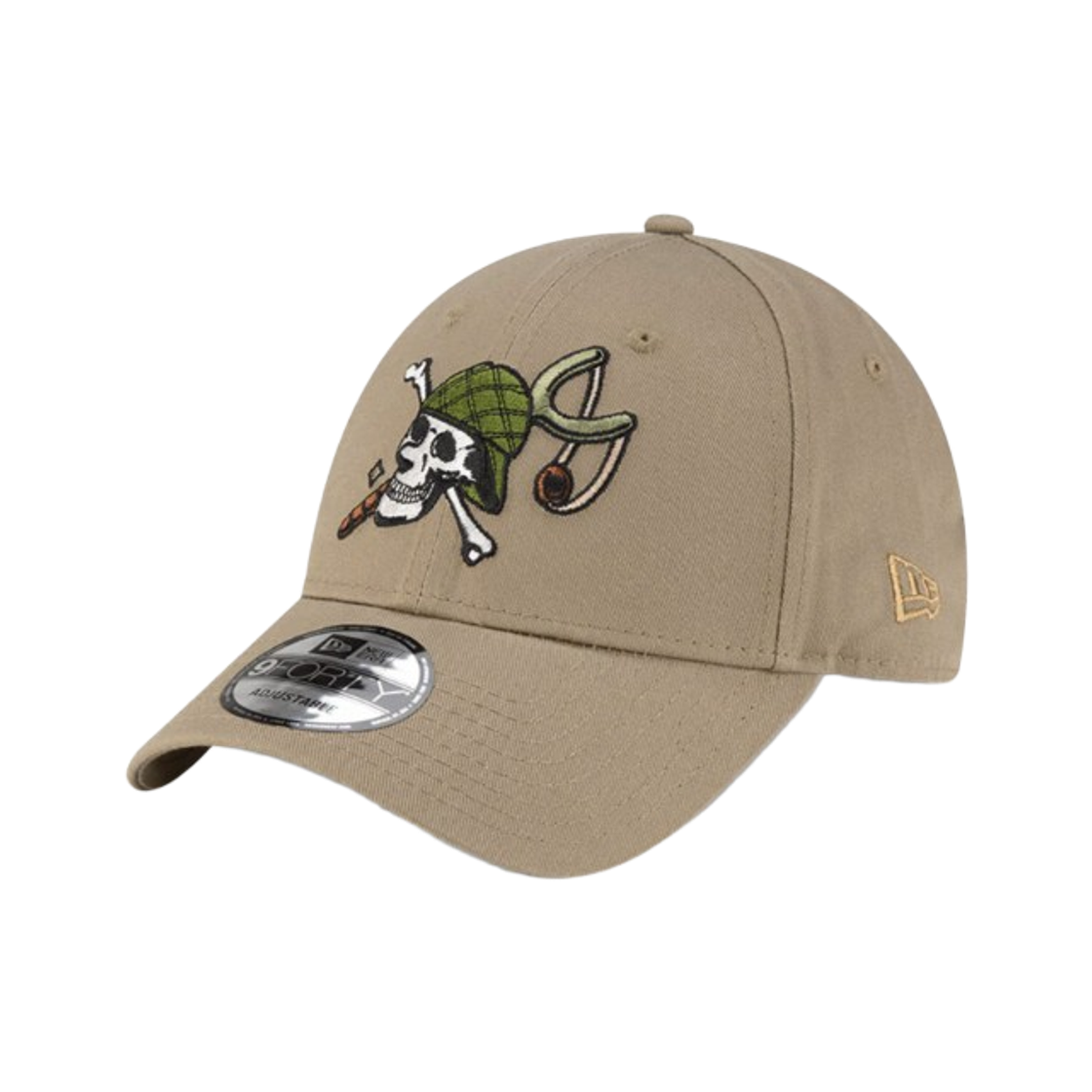 뉴에라 x 원피스 9포티 우솝 어드저스터블 캡 베이지(New Era x One Piece 9Forty Usopp Adjustable Cap Beige) - 2