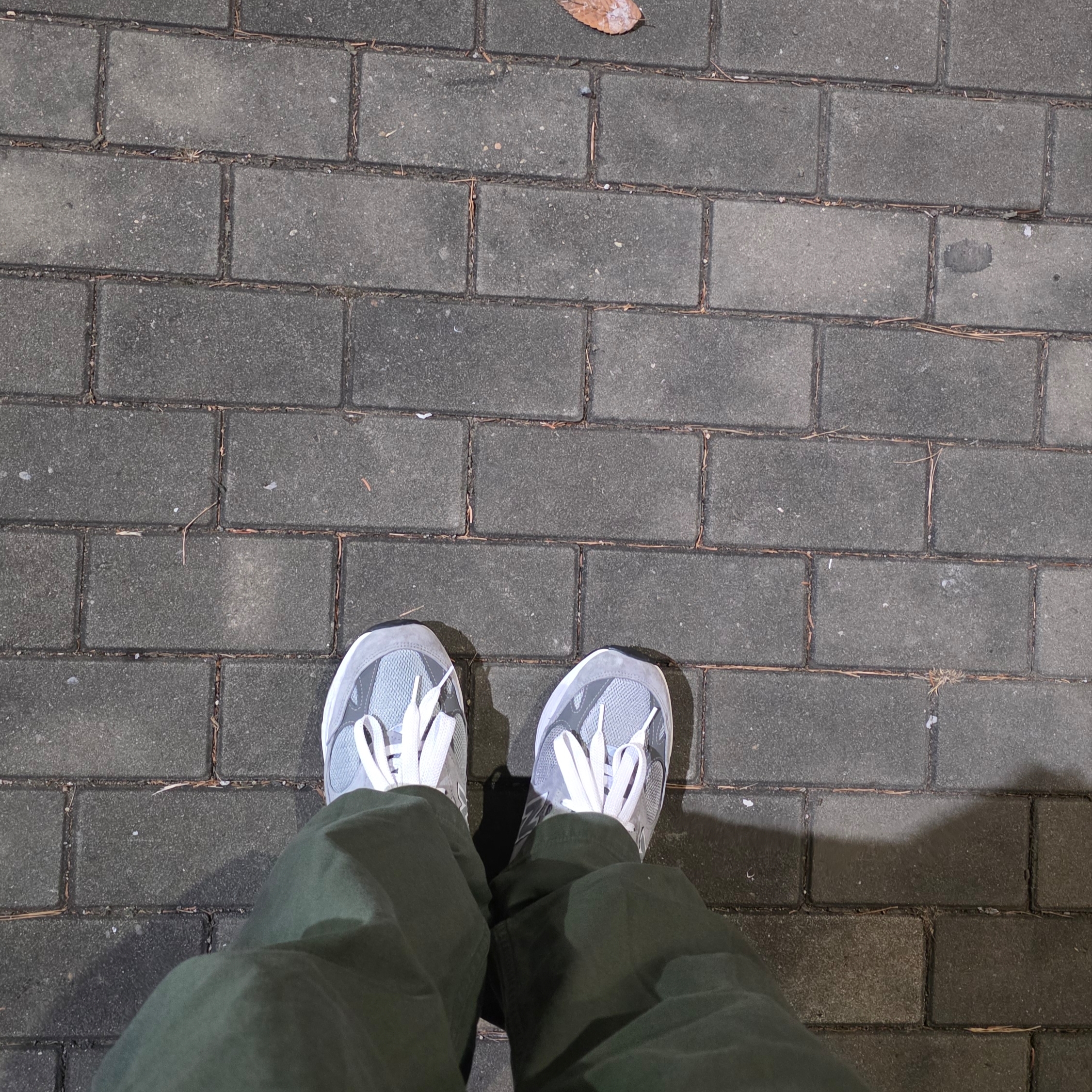 New Balance 993 Made in USA Grey - D Standard 착용 스타일