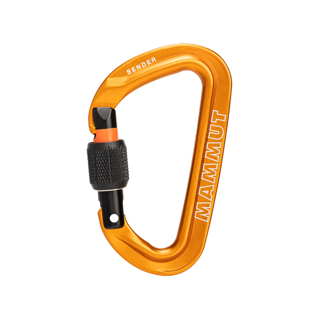 M31D6AC022 MAMMUT Sender Screwgate Carabiner Gold