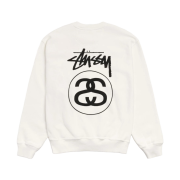 Stussy Stock Link Crew Pigment Dyed Natural