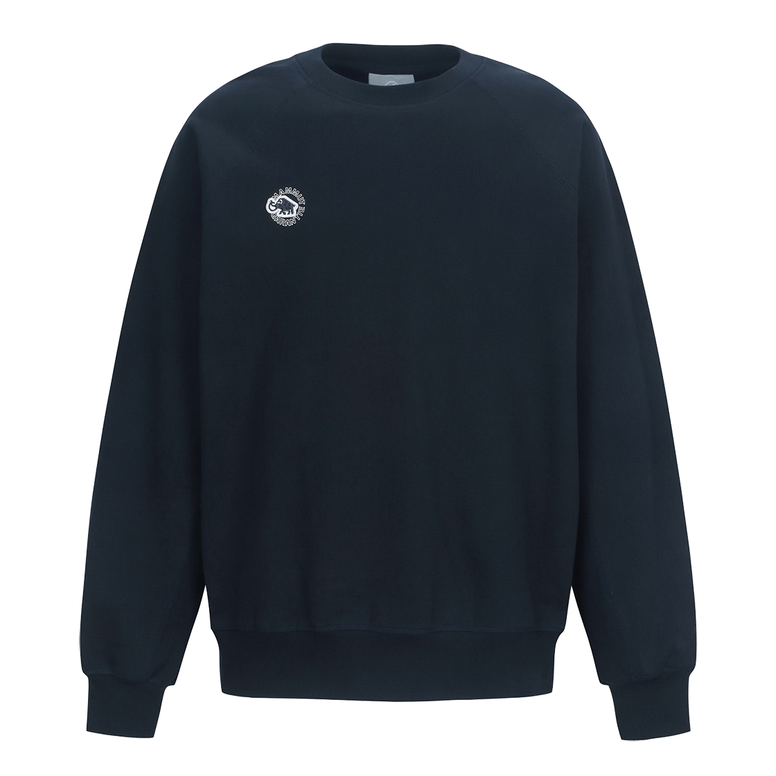 M31D3FM102 MAMMUT Garantie Logo Crew Neck Navy
