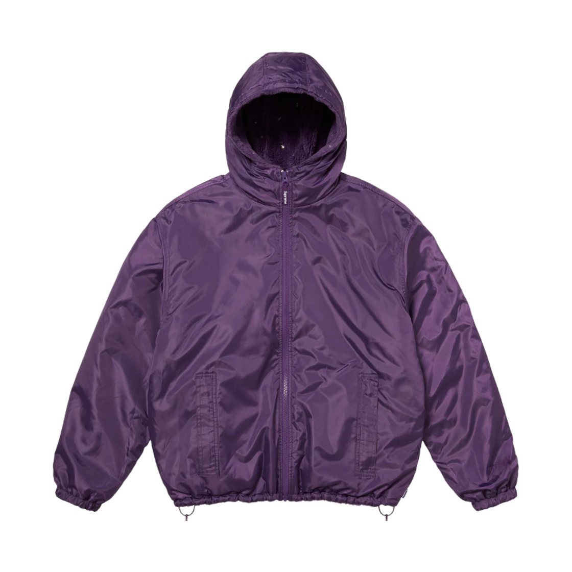 슈프림 x B.B. 사이먼 리버시블 후드 플리스 자켓 퍼플 - 25FW(Supreme x B.B. Simon Reversible Hooded Fleece Jacket Purple - 25FW) - 4