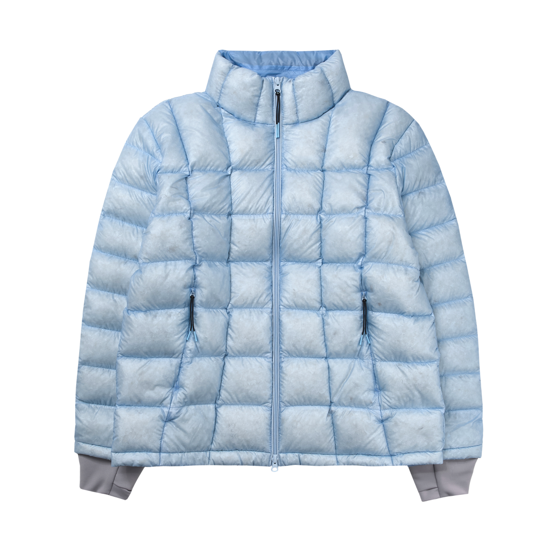 999휴머니티 모듈러 라이트 구스 퍼퍼 스카이 블루(999Humanity Modular Light Goose Puffer Sky Blue)