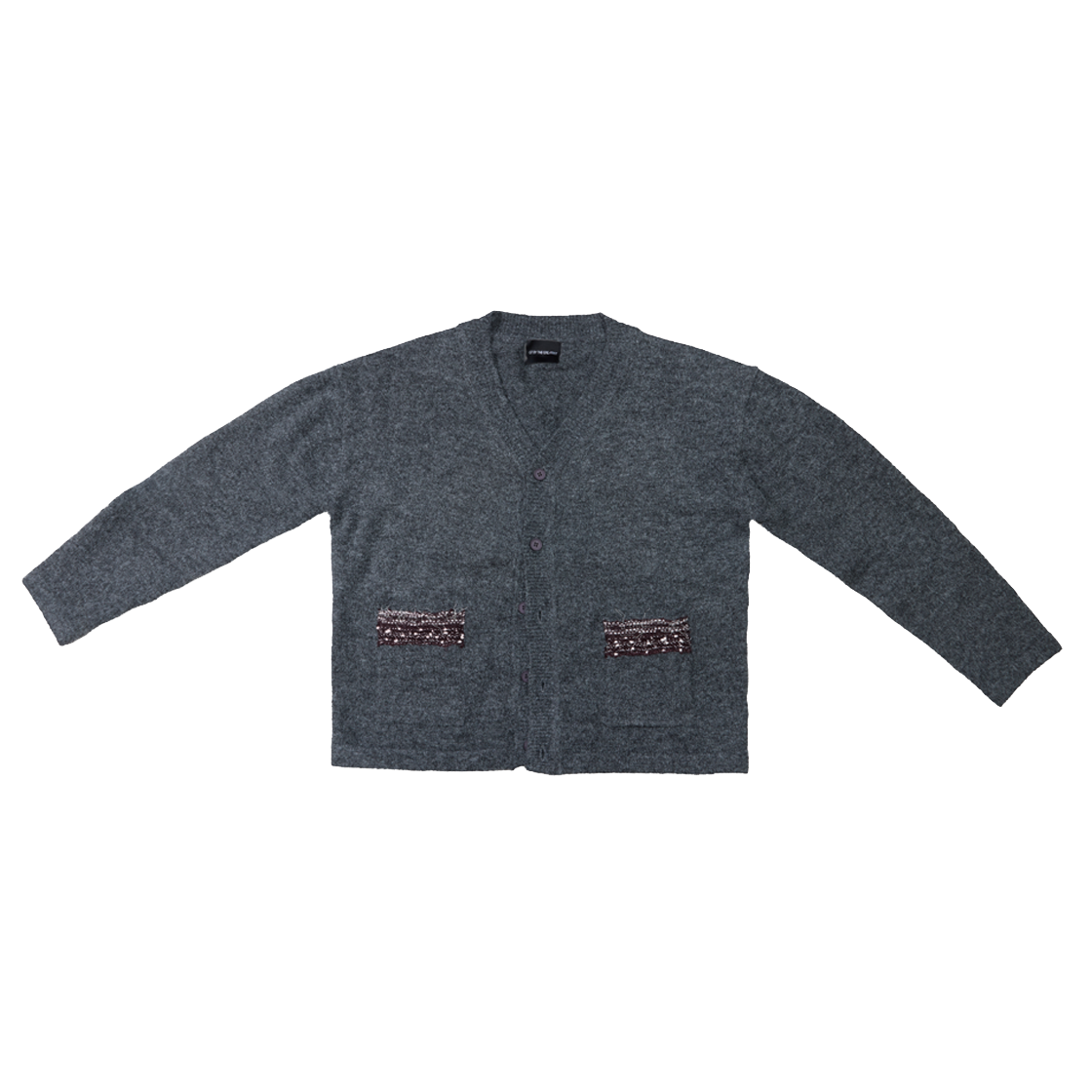 더그레이티스트 포켓 포인트 가디건 그레이(THE GREATEST Pocket Point Cardigan Gray)