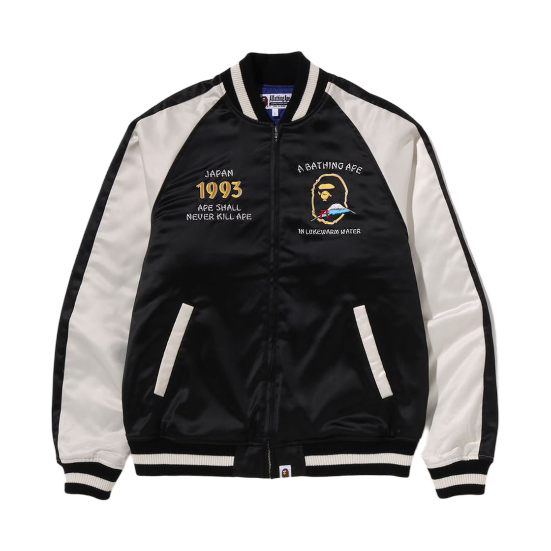 베이프 재팬 수베니어 자켓 블랙(BAPE Japan Souvenir Jacket Black)