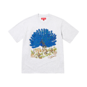 Supreme Peacock S/S Top Ash Grey - 25FW
