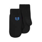 (Kids) Uniqlo x Kaws Heattech Souffle Yarn Knit Mittens Black