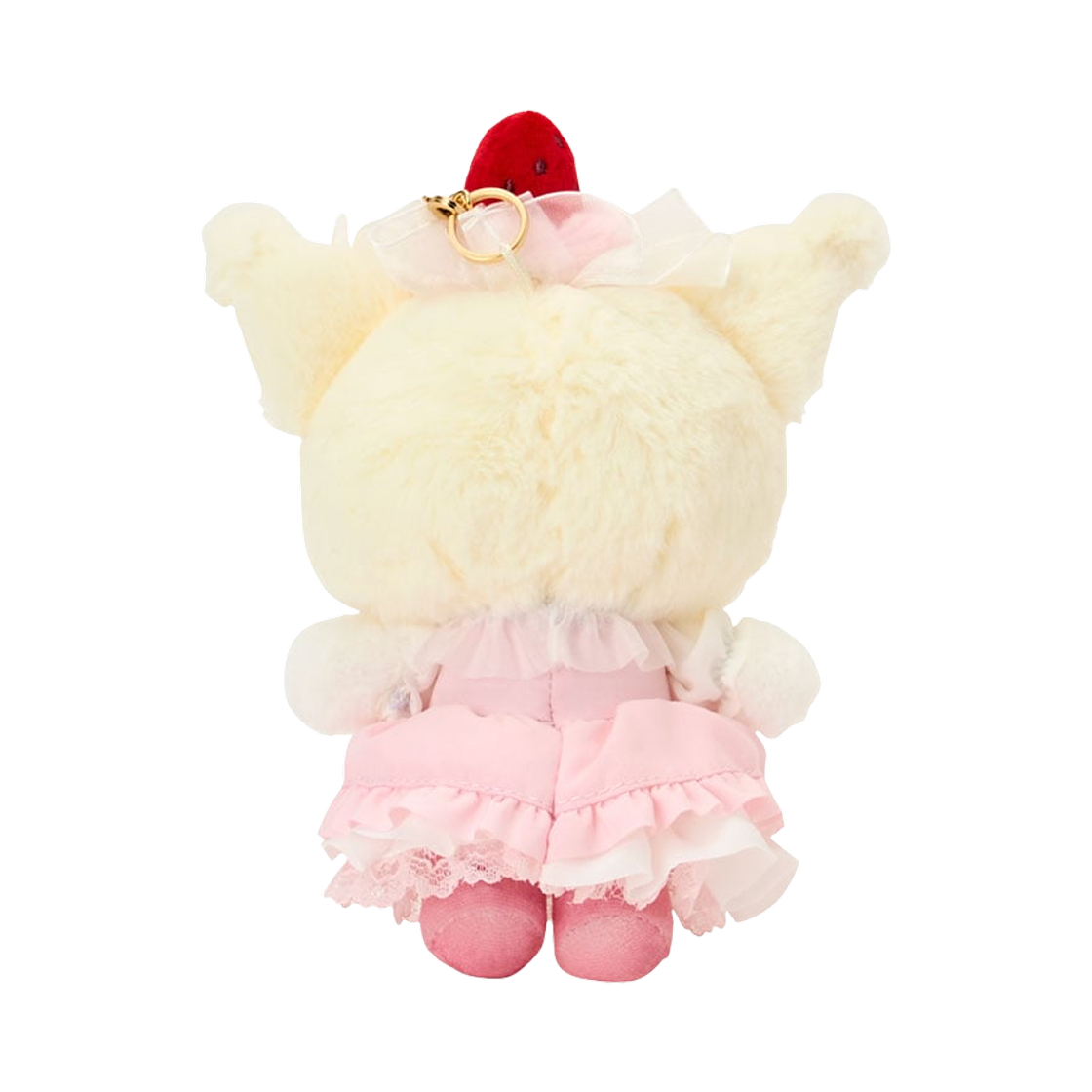 산리오 쿠로미 스트로베리 휩드 케이크 마스코트 백 참(Sanrio Kuromi Strawberry Whipped Cake Mascot Bag Charm) - 2