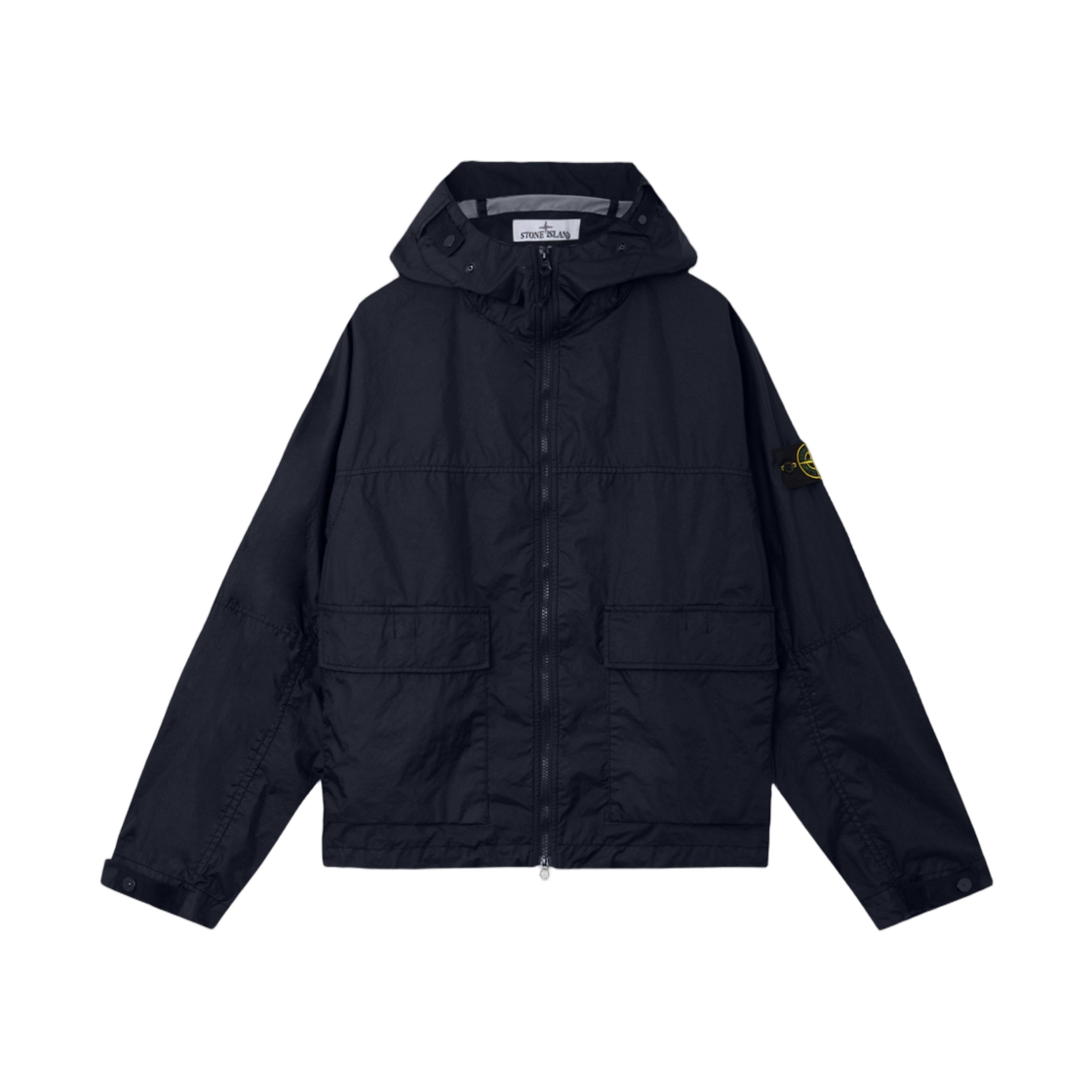 L1S1541000-04S0A21-V0020 Stone Island 4100004 Membrana 3L TC Hooded Jacket with Water Resistant Membrane Navy Blue - 26SS