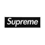 Supreme Box Logo Car Emblem Black - 25FW