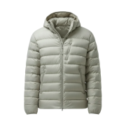 Musinsa Standard City Leisure Hooded Light Down Jacket Pistachio