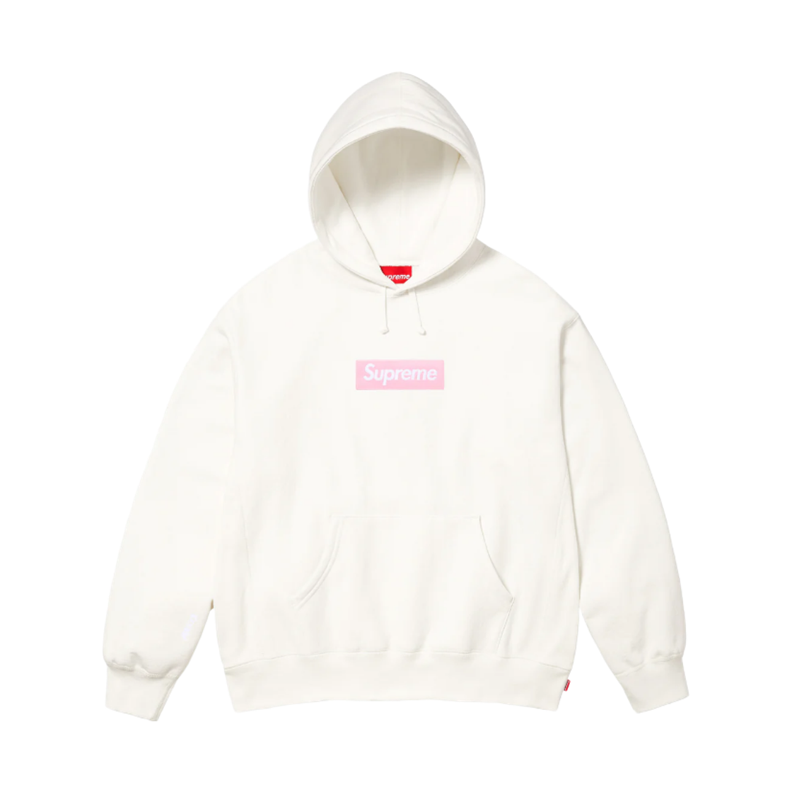 - Supreme Box Logo Hooded Sweatshirt White - 25FW