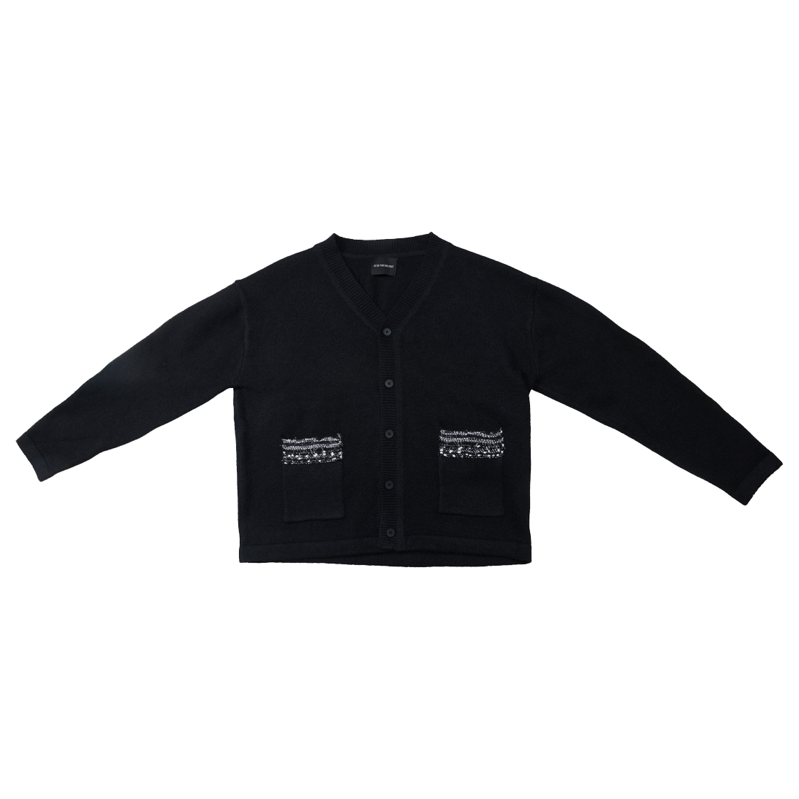 GT25FW03 BK THE GREATEST Pocket Point Cardigan Black