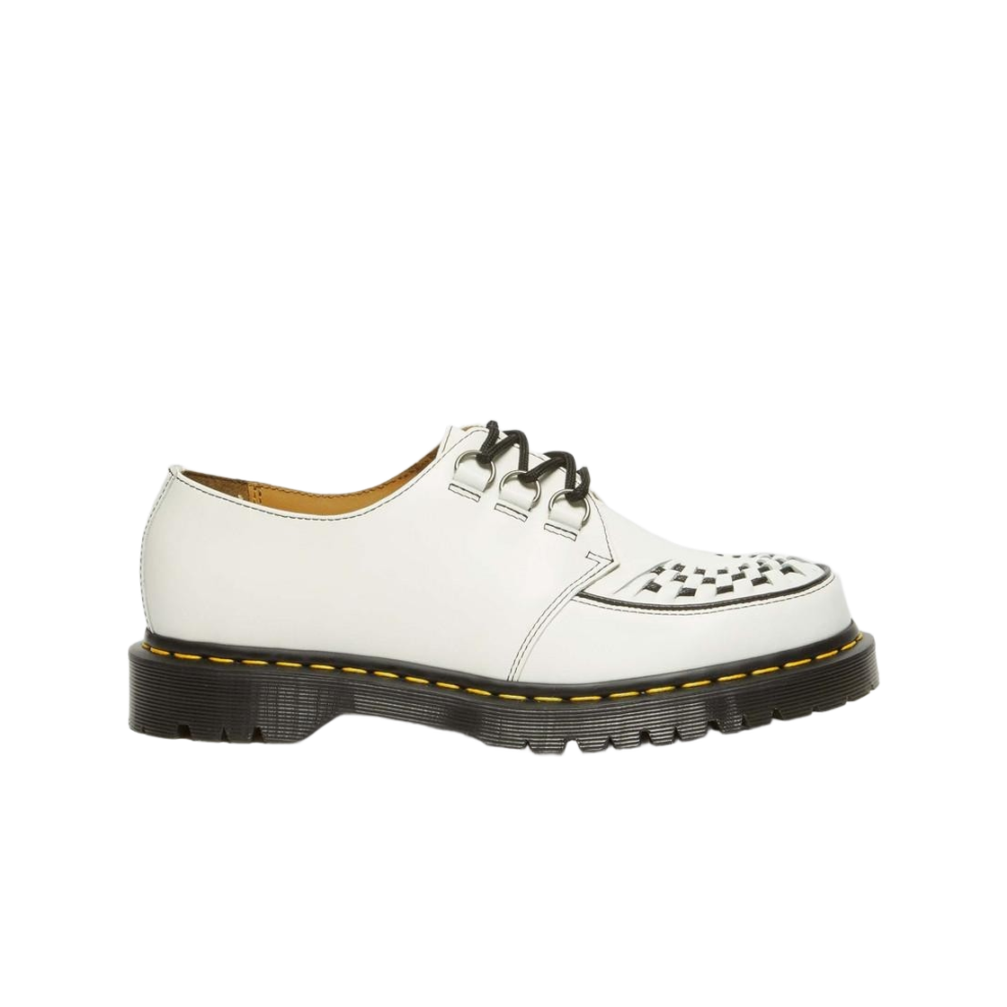 31499100 Dr. Martens Ramsey Smooth Leather Creepers White
