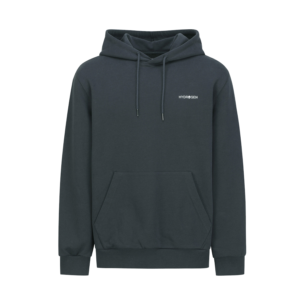 H31D3FH002 HYDROGEN Unisex Daily Hoodie Navy