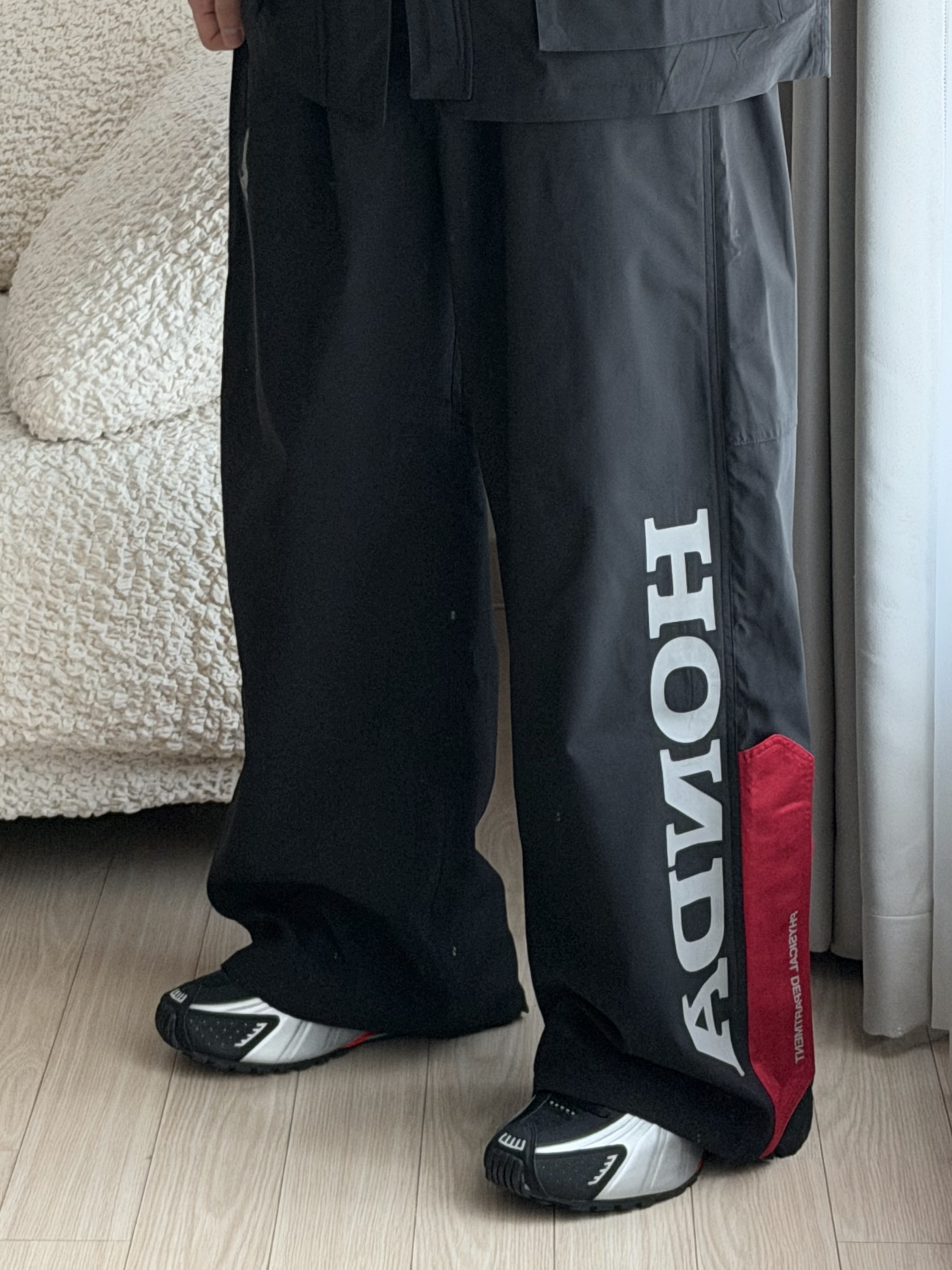 Honda City Rider Reflective Pants Red, Honda City Rider Reflective Jacket Red 착용 스타일 - 5