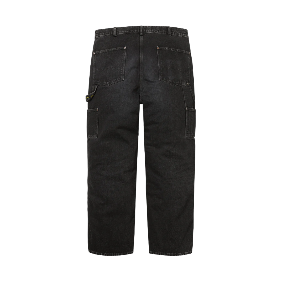슈프림 원 더블 니 데님 페인터 진 워시드 블랙 - 25FW(Supreme Worn Double Knee Denim Painter Jean Washed Black - 25FW) - 2