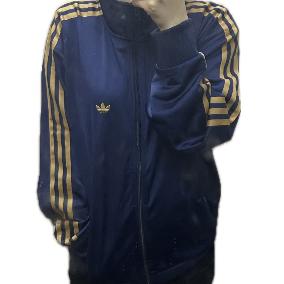 Adidas Adicolor Classic Firebird Track Top Night Indigo Clear Sky - KR Sizing, Adidas Track Jacket Night Indigo Mesa - KR Sizing 착용 스타일 - 3