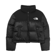 (W) The North Face White Label Novelty Nuptse Down Jacket Black