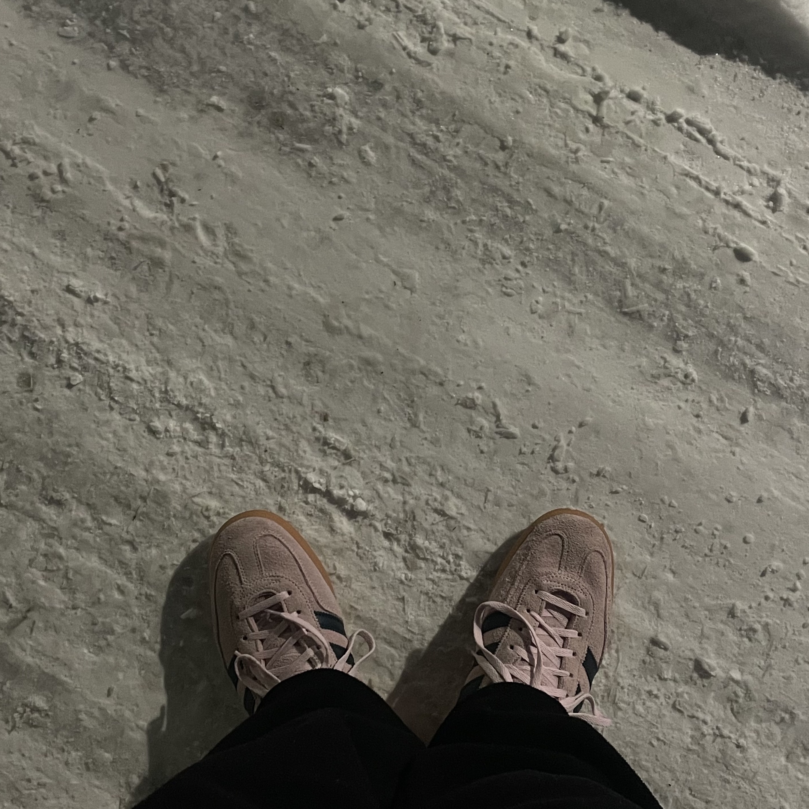 (W) Adidas Spezial Handball Clear Pink 착용 스타일