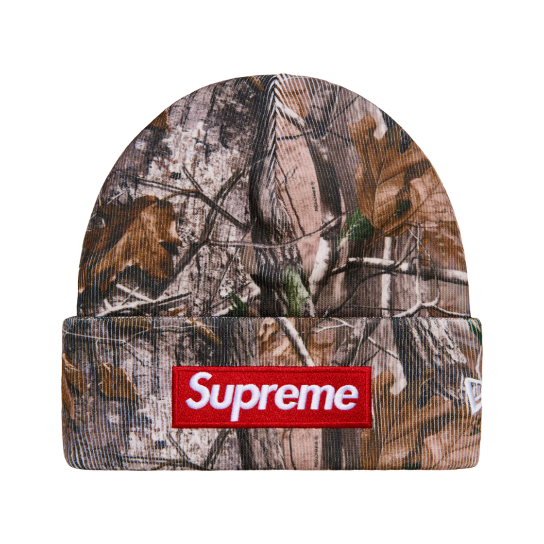 슈프림 뉴에라 박스로고 비니 리얼트리 AP 카모 - 25FW