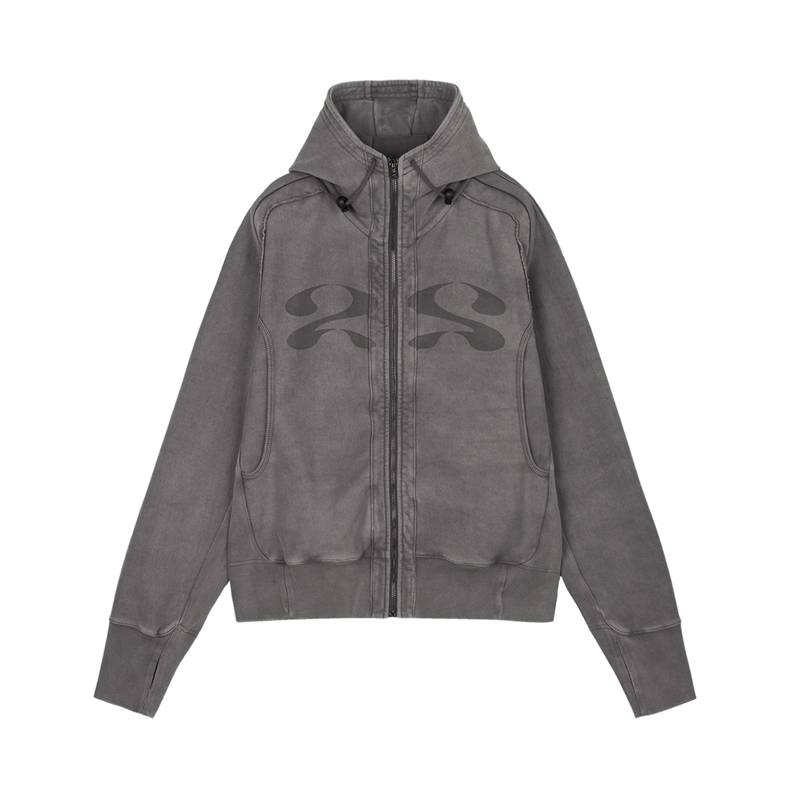 지안 예 25 후디 그레이 - 25FW(Jian Ye 25 Hoodie Gray - 25FW)