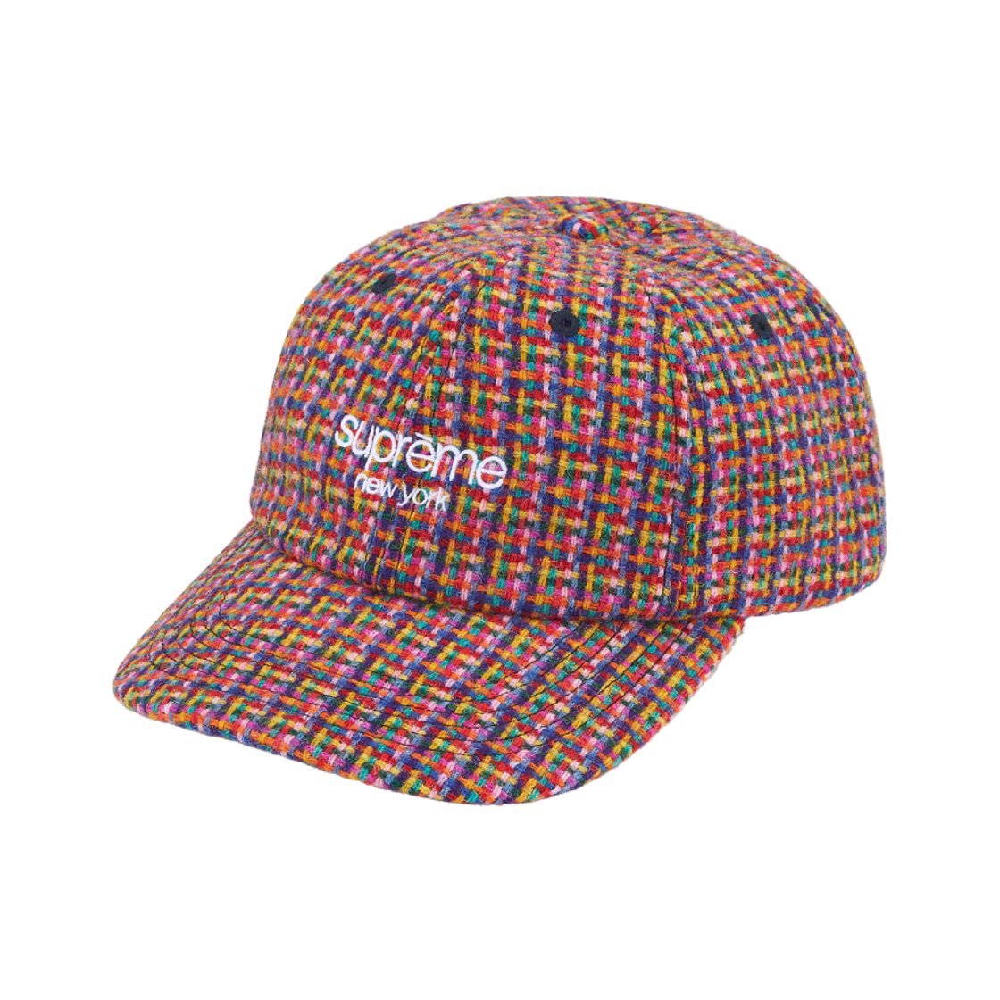 슈프림 해리스 트위드 6-패널 레드 - 25FW(Supreme Harris Tweed 6-Panel Red - 25FW)